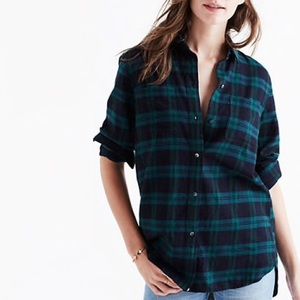 Madewell Boyfriend Flannel